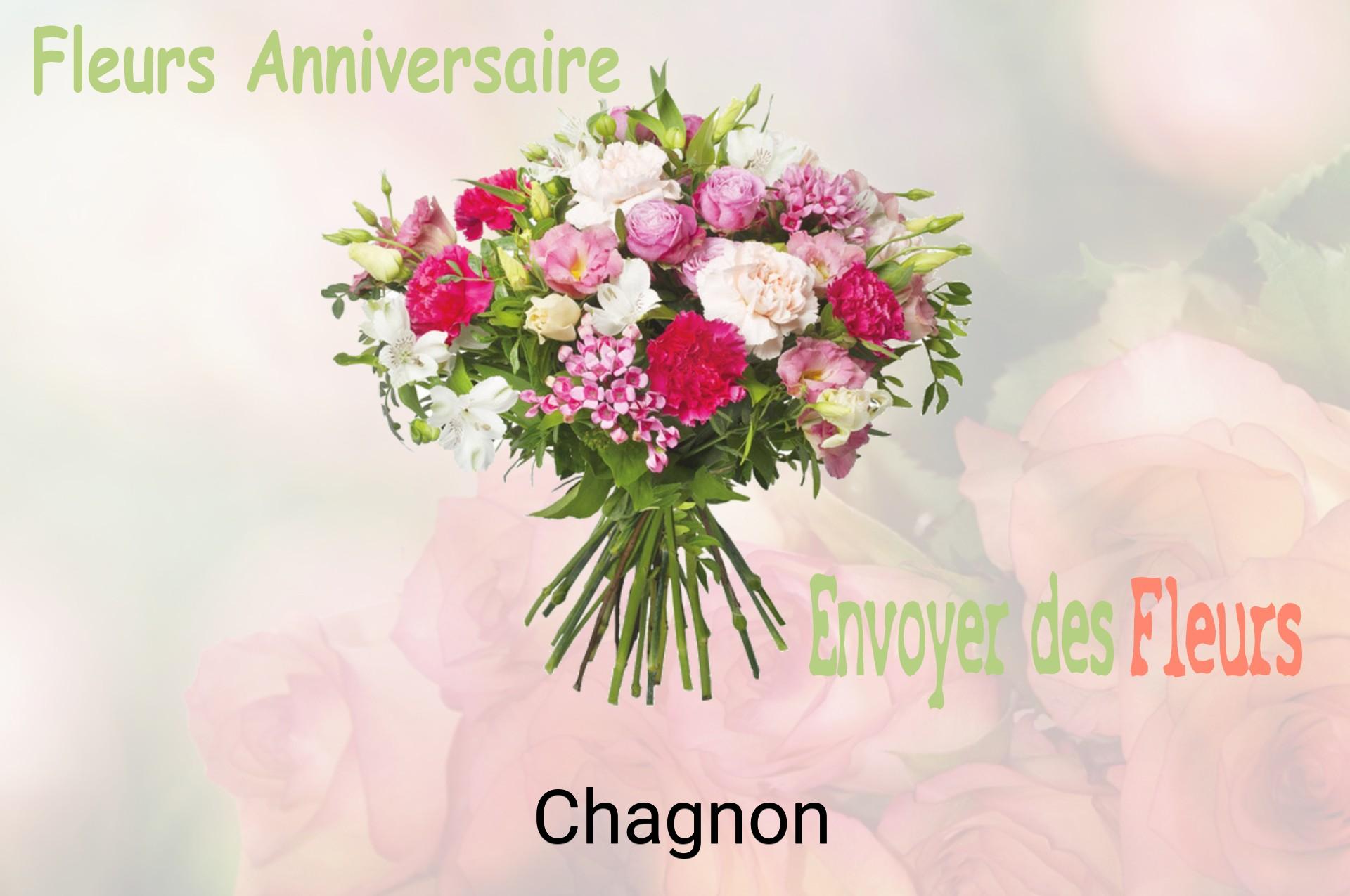 Bouquet de fleurs d’anniversaire livré à Chagnon